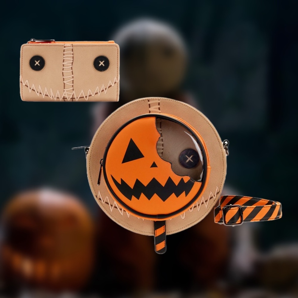 Loungefly Trick 'r Treat Sam‎ Lollipop Crossbody Bag and Wallet